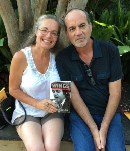 Jennifer w/ author John Taylor in New Orleans (July 2015)